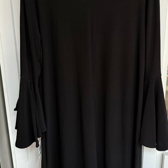 MSK Womens Dress Black Evening Sz.L NEW w/Tags SPARKLE ACCENT - Picture 4 of 6